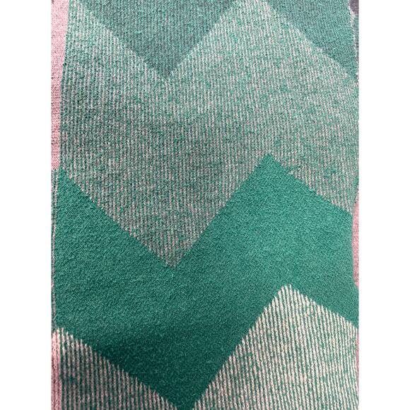 Moth Green/Gray chevron sweater wool blend texturized skirt Women’s Size xs - Picture 12 of 13